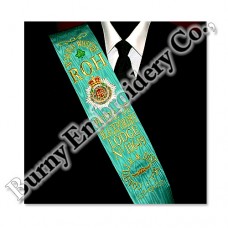 Regalia Hands Embroidery Bullion Wire Sash